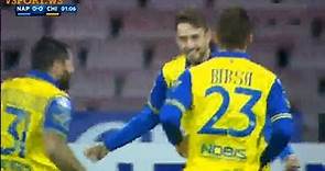 Goal Nicola Rigoni - SSC Napoli 0-1 Chievo Verona (05.03.2016) Serie A