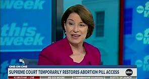Sen. Amy Klobuchar outraged over abortion pill ruling