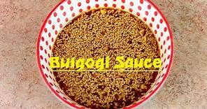 “How To Make Bulgogi Sauce”