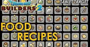 Dragon Quest Builders 2 - How to make lots of different food (Guide)
