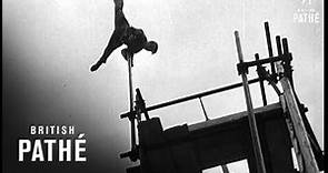 Acrobat Steeplejack Thrills Geneva (1949)