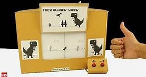 How to Make Google T - Rex Game from Cardboard