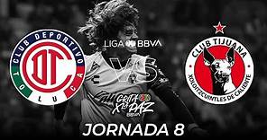 Resumen y Goles | Toluca vs Tijuana | Liga BBVA MX - Grita México C22 - Jornada 8
