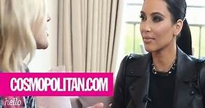 Kim Kardashian Plays with Makeup | Harper's Bazaar The Look