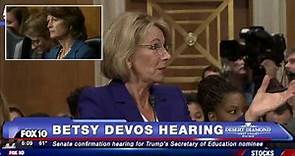 FNN: TIM KAINE Questions Betsy Devos For Secretary of Education