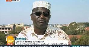 Malik Obama admits he has to make an appointment to see Barack