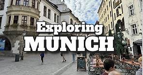 Walking tour of historic sites in MUNICH, Germany