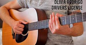 Olivia Rodrigo – Drivers License EASY Guitar Tutorial With Chords / Lyrics
