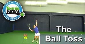 The Tennis Serve Toss: Simple Tips for Toss Perfection