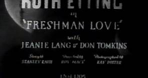 Freshman Love (Short 1931) starring Ruth Etting