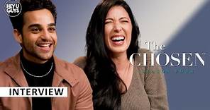 Paras Patel & Elizabeth Tabish - The Chosen Season 4 Interview