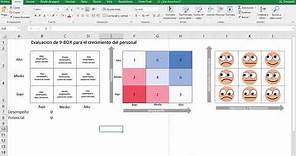 9 Box en Excel