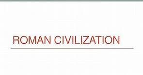 PPT - Roman Civilization PowerPoint Presentation, free download - ID:5669999