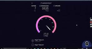 Teste Velocidade Internet Fibra Algar Telecom - 600Mbps
