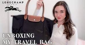 Longchamp Le Pliage Large Bag Unboxing + Review / work & travel bag