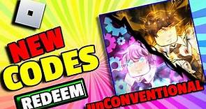 All Secret unConventional Codes 2023 | Codes for unConventional 2023 - Roblox Code