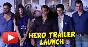 HERO Official Trailer Launch UNCUT | Salman Khan Introduces Sooraj Pancholi And Athiya Shetty