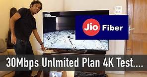 New Jio Fiber 30Mbps Unlimited Plan Tested Wow or Meh