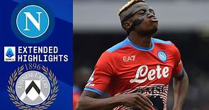 Napoli vs Udinese: Extended Highlights | Serie A | CBS Sports Golazo