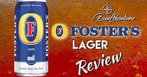 Fosters Lager | Beer Review