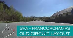 Spa Francorchamps old F1 circuit layout onboard (Lucien Bianchi) (Eng Subs)