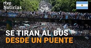 ARGENTINA-BUENOS AIRES: 5 MILLONES de AFICIONADOS CELEBRAN con los JUGADORES la COPA del MUNDO| RTVE