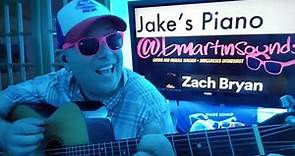 Jake's Piano - Long Island - Zach Bryan Guitar Tutorial (Beginner Lesson!)