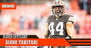Player Spotlight: Sione Takitaki | Cleveland Browns