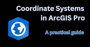 Coordinate Systems and Transformations in Arcgis Pro | All you need to know