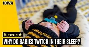 Why do babies twitch in their sleep?
