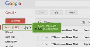 How to mark all unread mails as read in Gmail