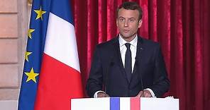 Emmanuel Macron's inauguration speech: France will always work on building long-term peace