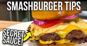 How To Make The BEST Smashburger in Your Kitchen! | Smash Burger Recipe