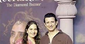 Sharman Joshi and his wife at the special screening of Heeramandi 📸#sharmanjoshi