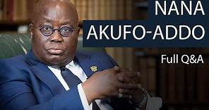 President Nana Akufo-Addo | Full Q&A | Oxford Union