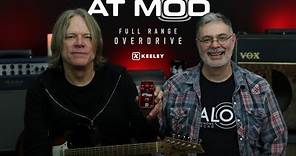 Keeley Electronics Super AT Mod Overdrive - Video Demo Review with Robert Keeley and Andy Timmons