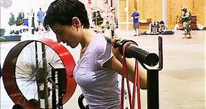 Workout Antje Traue (Faora-Ul) 'Man of Steel' Behind The Scenes