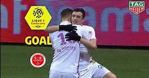 Goal Mathieu CAFARO (38') / EA Guingamp - Stade de Reims (0-1) (EAG-REIMS) / 2018-19