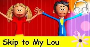 Skip to My Lou | nursery rhymes & children songs with lyrics