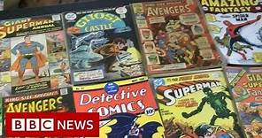 Marvel and DC comics: Man sells $445,000 collection - BBC News