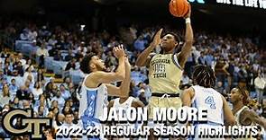 Jalon Moore 2022-23 Regular Season Highlights | Georgia Tech Guard