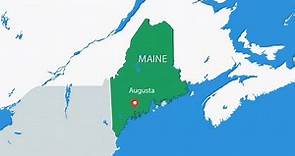 Maps of Maine United States: PowerPoint maps of Maine with Counties