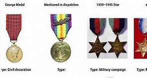 British Military Medals of World War II