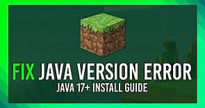 Fix Minecraft Server Java Version Errors | Java Update Guide