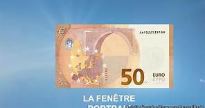 Découvrez le nouveau billet de 50 euros