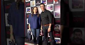 Sharman Joshi and his wife are spotted at the Undekhi 3 screening.