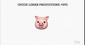 Chuck Lorre does it again. This is his latest vanity card and it's priceless.