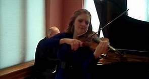 Brahms Lullaby: Rachel Barton Pine