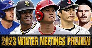 2023 MLB Winter Meetings Preview- Will Shohei Ohtani SIGN? Yamamoto? Juan Soto, Dylan Cease TRADE?