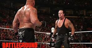 WWE Network: The Undertaker returns to confront Brock Lesnar: WWE Battleground 2015